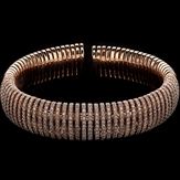 Small bracelet 750/1000 pink gold 